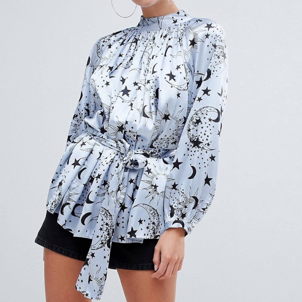Asos celestial blouse